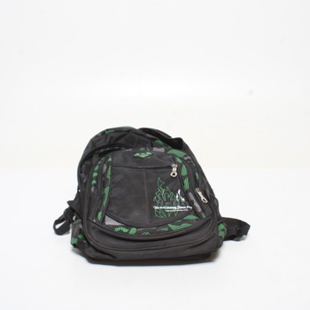 Školský batoh SOMBLG zelenočierny