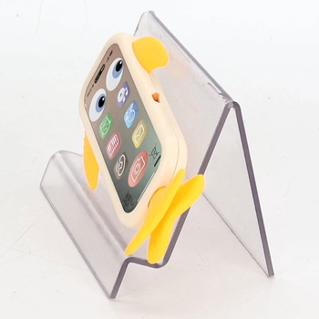 Dětský telefon Tumama žlutý silikonový