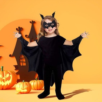 Detský kostým netopiera Capaneus, kostým netopiera, upír Halloweensky kostým, upír s netopierími