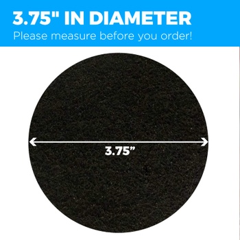 Súprava filtrov s aktívnym uhlím do kuchynského koša Cooler Kitchen 5 litrov na bio odpad priemer 9,5 cm