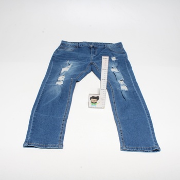 Pánske džínsy Jeans modré veľ. 3XL