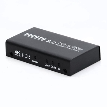 HDMI 2.0 Splitter eSynic čierny