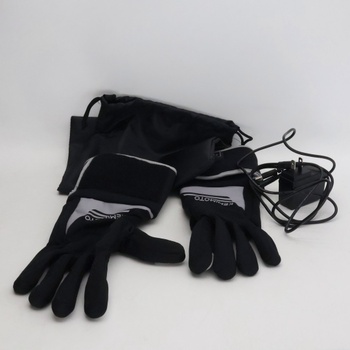 Vyhrievacie rukavice Kemimoto čierne veľkosť S
