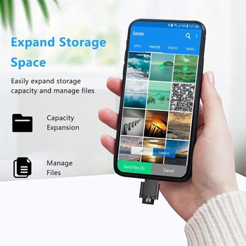 Čítačka kariet TF, Čítačka kariet Micro SD, Adaptér čítačky pamäťových kariet TF typu C s adaptérom USB C
