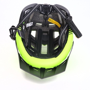 Cyklistická helma VICTGOAL žlutá vel. L