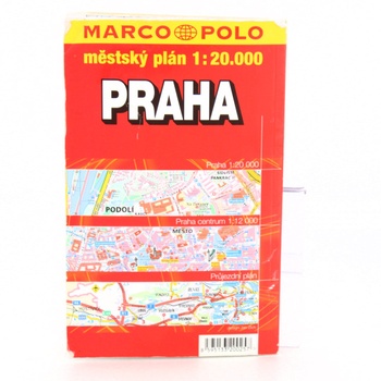 Městský plán Praha 1:20000