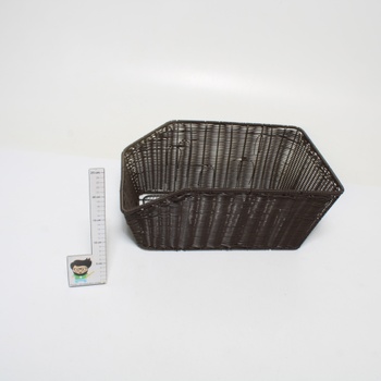 Ratanový košík Anzome hnědý 49,5x24 cm