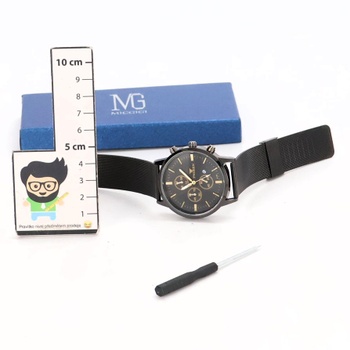 Pánske elegantné hodinky MICGIGI, čierne