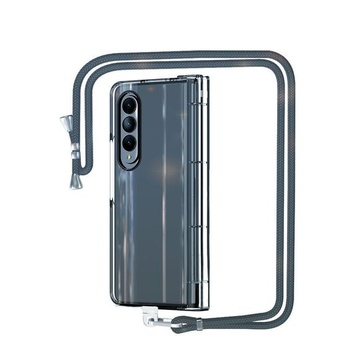 Řetízkové pouzdro na mobilní telefon ANFAIRLACE kompatibilní se Samsung Galaxy Z Fold 4, odklápěcí