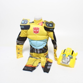 Dětský kostým Transformers žlutý vel.122
