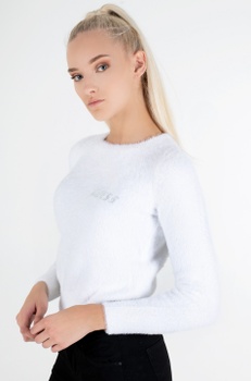 Dámsky sveter biely veľkosť XS