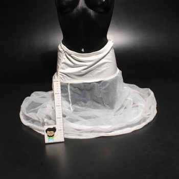 Bílá spodnička pod šaty Beautelicate 105 cm