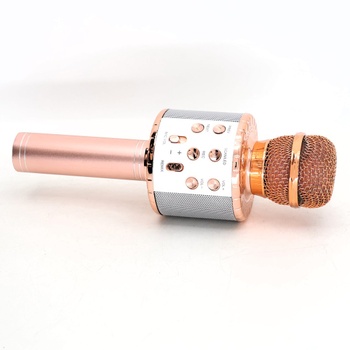 Karaoke mikrofón ShinePick Bluetooth, bezdrôtový darčekový mikrofón 4 v 1 pre deti, dievčatá, prenosný