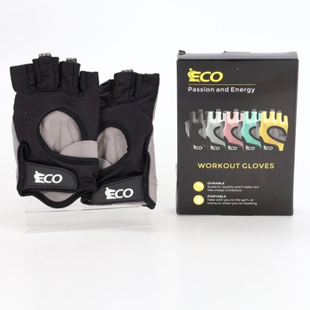 Fitness rukavice iECO ‎YW008 vel.M čierne