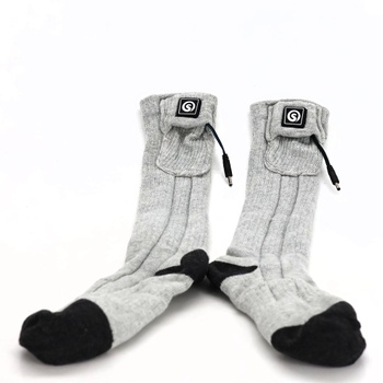 Vyhřívané ponožky SAVIOR HEAT vel.35/38 šedé