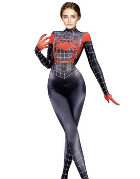 Olanstar Women Spiderman Jednodílný kostým Kostým…