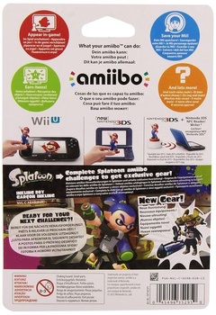Nintendo - Splatoon Boy Amiibo Figure