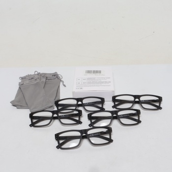 Dioptrické brýle Eyekepper +1,25 černé