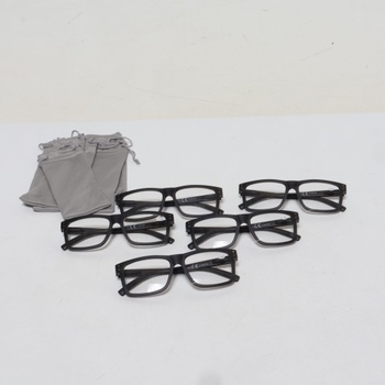 Dioptrické brýle Eyekepper +1,25 černé