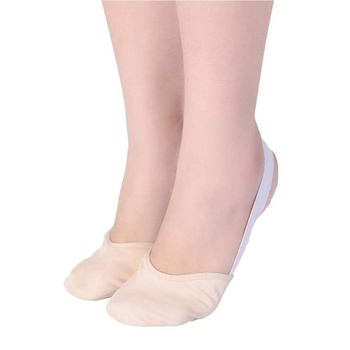 Lyric Soles 1 pár ponožek s podrážkou Half Point Ballerina Flats Rytmická soutěž Sportovní velikost