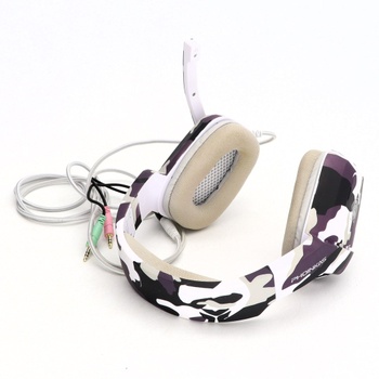 Sluchátka YOTMS H1 šedý maskáč