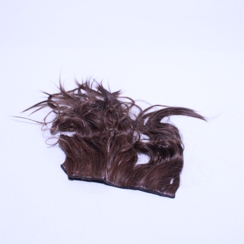 Prodloužení vlasů FESHFEN 40 cm hnědé