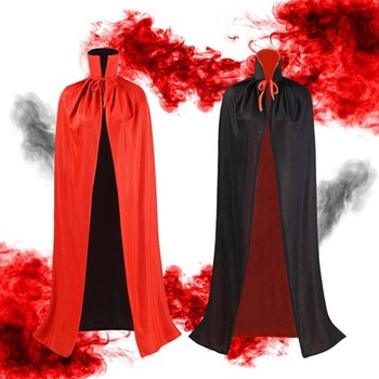 YeahBoom 120cm Halloweenský plášť, Upírský plášť, Kostým Grim Reaper, Kostým Upírský Halloween,