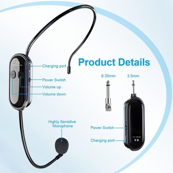 Mikrofónový headset Kinizuxi G03 bezdrôtový