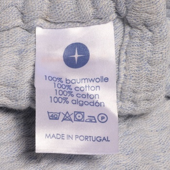 Mušelínová deka Nordic coast company modrá