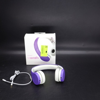 Dětská sluchátka LilGadgets Connect+ fialová