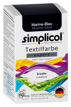 simplicol textilné farbivo expert navy blue 1708 - na prefarbenie a osvieženie odevov, možno prať v