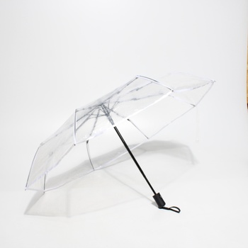 Skládací průhledný deštník Aunmas