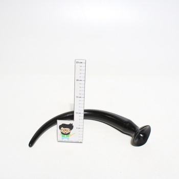 Anální kolík Jinqian, černý 50 cm 