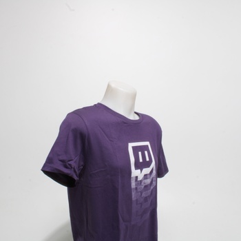 Pánské triko Twitch fialové L