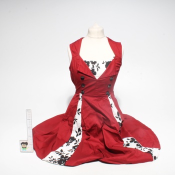Dámské šaty Axoe VIntage 1357 červené S