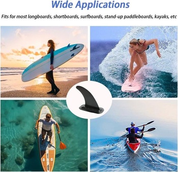 Yomotay surfařská ploutev se základnou, profesionální surfařská ploutev na SUP, longboard,