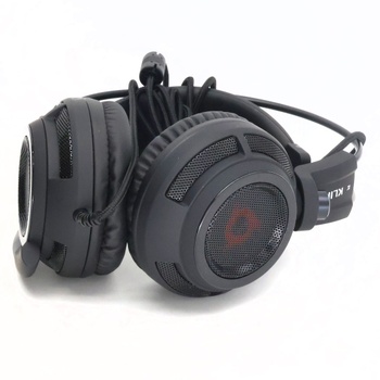 Herný headset KLIM k200 čierny