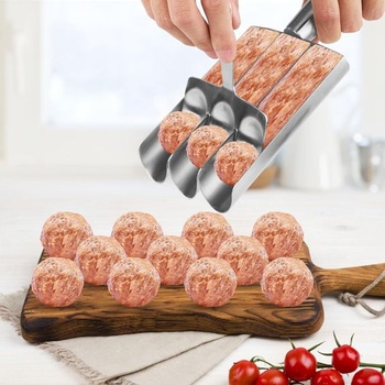 Výrobník na fašírky s krájacím rýľom, Lopatka na výrobu karbonátok Ručné nástroje na výrobu