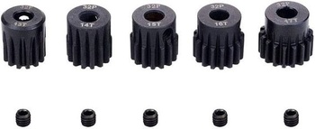 DollaTek 5PCS 32DP 5mm 13T 14T 15T 16T 17T Kombinovaná sada ozubených kolies pre bezkomutátorový 1/8