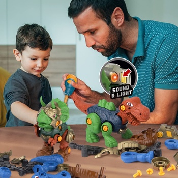 Montážní hračka dinosaurů Gilobaby