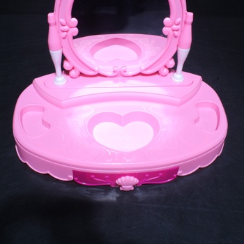 Toaletní stolek růžový Brigamo 531 