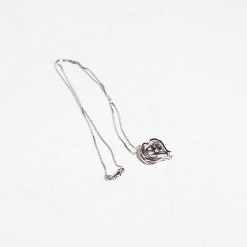 Dámský stříbrný náhrdelník Aoboco 