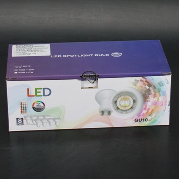 LED žárovky Reylax BR16-SSDQ 8 ks