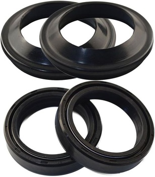 AHL spirálové těsnění vidlice s prachovkou pro Kawasaki KDX 125 A1 / B1 / A2 / B2 1990-1993