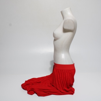 Dámská dlouhá sukně Durio XXL červená