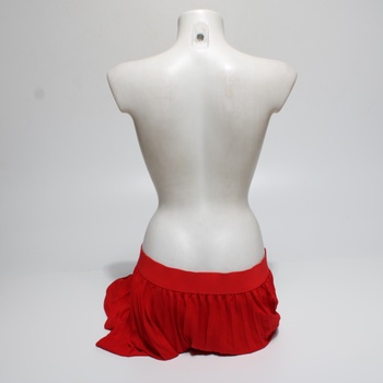 Dámska dlhá sukňa Durio XXL červená