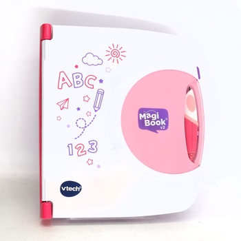 Interaktívna hračka Vtech MagiBook ružová