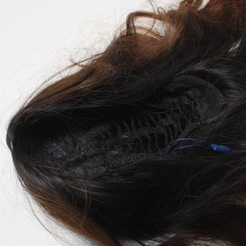 Umělé černé vlasy HAIRCUBE 