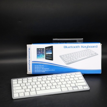Bluetooth klávesnice D DINGRICH ‎Bílá-K09 NJ