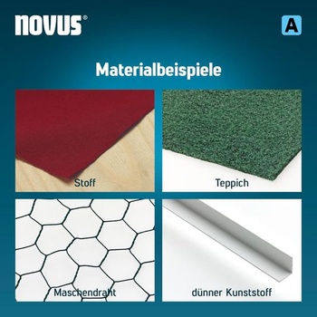 Jemné drôtené sponky NOVUS TOOLS 6 mm, 5000 sponiek typu 53/6, hromadné balenie, zošívací materiál na